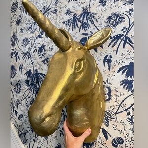 Pottery Barn The Emily & Meritt Unicorn Wall Mount